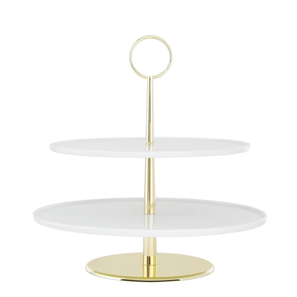 Brand new Senses 2-Tier Etagere Cake Stand